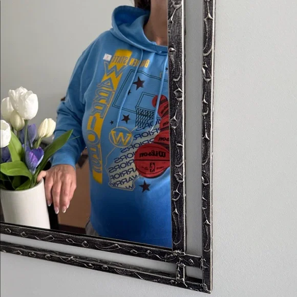 Official NBA Merchandise Golden State Warriors Basketball Hoodie Size M NWT - Picture 7 of 7